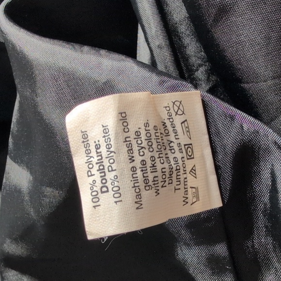 J Crew black Polka Dot dress size 0 - Picture 7 of 7